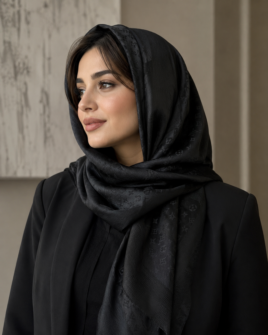 شال کریشه ابریشم